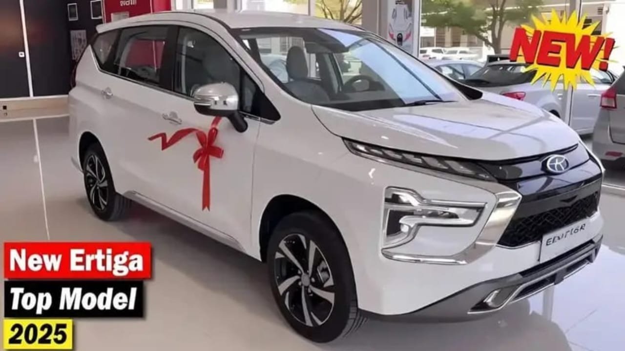 Maruti Ertiga 2025 Model – 7-Seater MPV, 1.5L Engine & 43 KMPL Mileage, Advanced Safety at Just ₹3.20 Lakh!