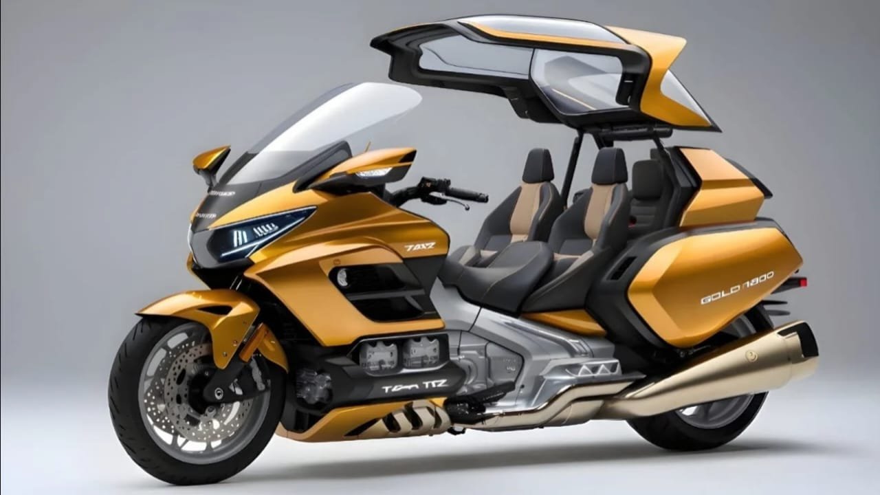Honda Gold Wing 2025 – Luxury Touring Bike with 1833cc Engine, Smooth Ride & Advanced Tech Comfort, Book Now!