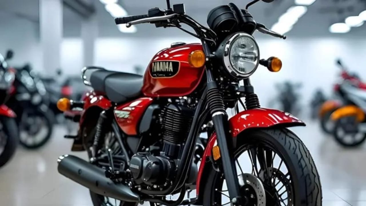 Yamaha RX100 2025 – Retro Styling with 52KMPL Mileage & 398cc Engine, Agile City Ride, Just ₹75,000!